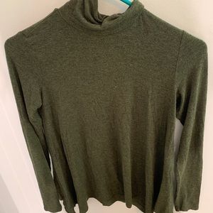 Green American Eagle Turtleneck